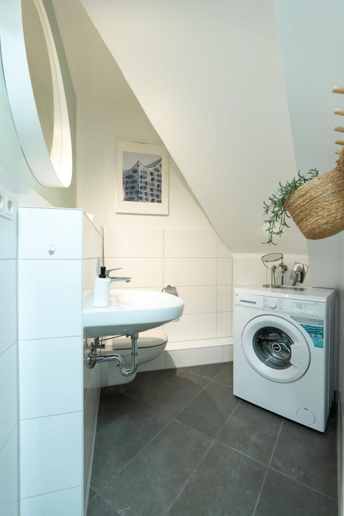 Hamburg City Apartment For 4 Eksteriør bilde